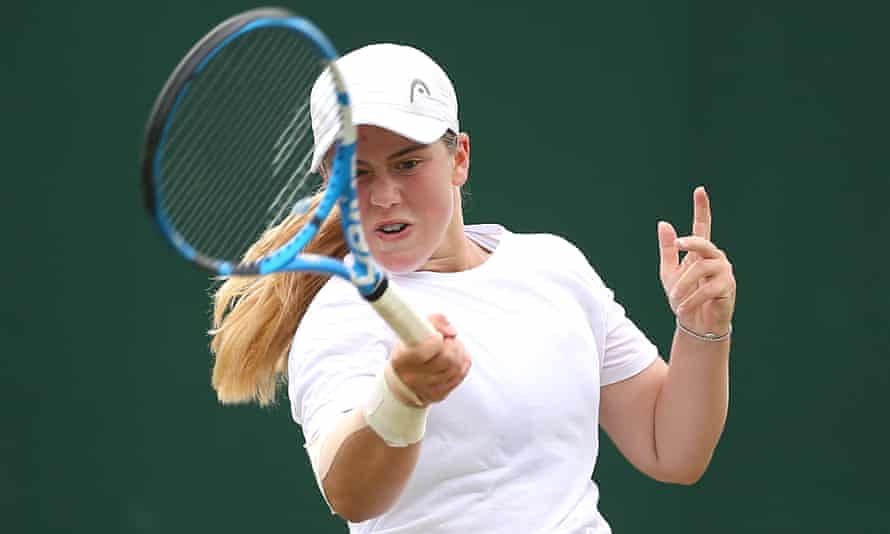 Sonay Kartal, pictured here in 2019, moves into the Billie Jean King Cup on a high, with a career high ranking of 370.