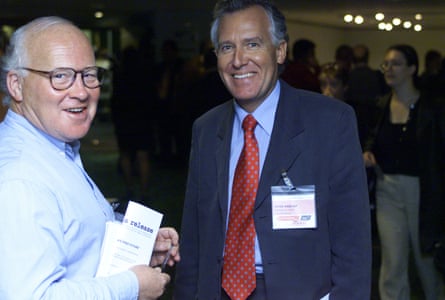 Gow and Hain smiling