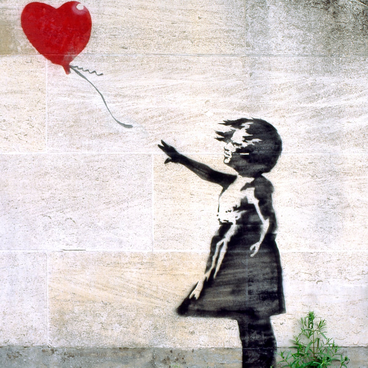 Banksy Stencil Soars Past Hay Wain As Uk S Favourite Work Of Art Banksy The Guardian Banksy Stencil Soars Past Hay Wain As Uk S Favourite Work Of Art Banksy The Guardian