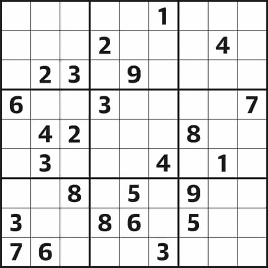 Sudoku 5,649 medium