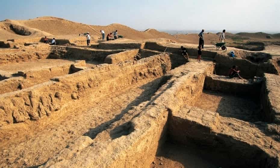 Excavations in archaeological site of ancient Merv