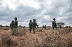 Team Lioness on patrol around Kenya's Amboseli National Park