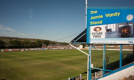 Stocksbridge Park Steels FC ground, Sheffield, where Jamie Vardy spent seven seasons.