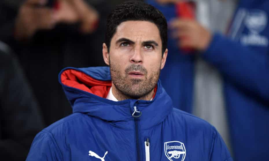 Mikel Arteta (pictured during his Arsenal playing career) is expected to become the next permanent Arsenal manager.