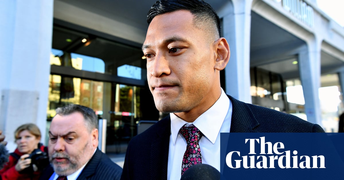 Israel Folaus social media accounts deleted before Rugby Australia court hearing