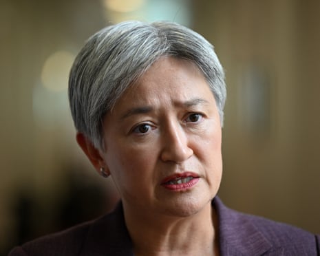 ‘It’s time for de-escalation,’ says foreign affairs minsiter Penny Wong.