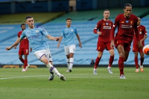 Manchester City 4 0 Liverpool Premier League As It Happened Football The Guardian