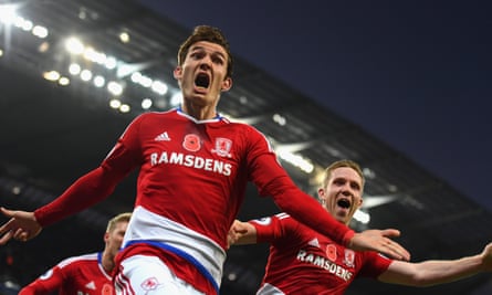 Marten de Roon’s late equaliser earned Middlesbrough a 1-1 draw at City.