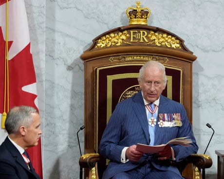 King Charles hails ‘strong and free’ Canada in speech to open parliament