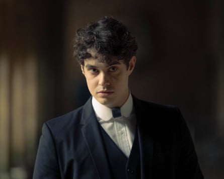 Boy in posh clothes