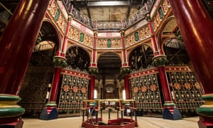 A restored area of the Crossness sewage pumping station.