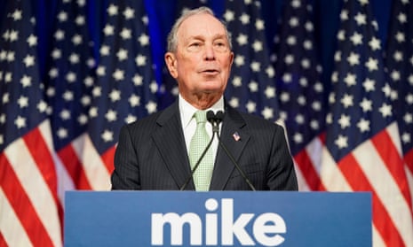 Michael Bloomberg joined the Democratic race, spending in one week a record-breaking $31m on ads.
