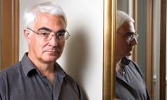 Alistair Darling, former Labour chancellor, seen at his home in Edinburgh