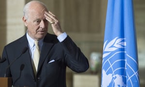 Staffan de Mistura, UN special envoy for Syria