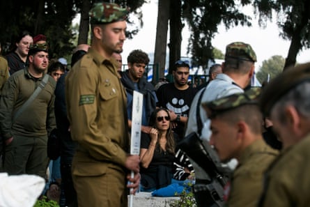 Family and friends attend the funeral for IDF soldier killed while serving for the 900th (Kfir) brigade in January.