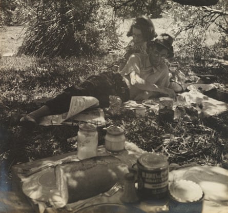 A photo from the camping trip in 1938