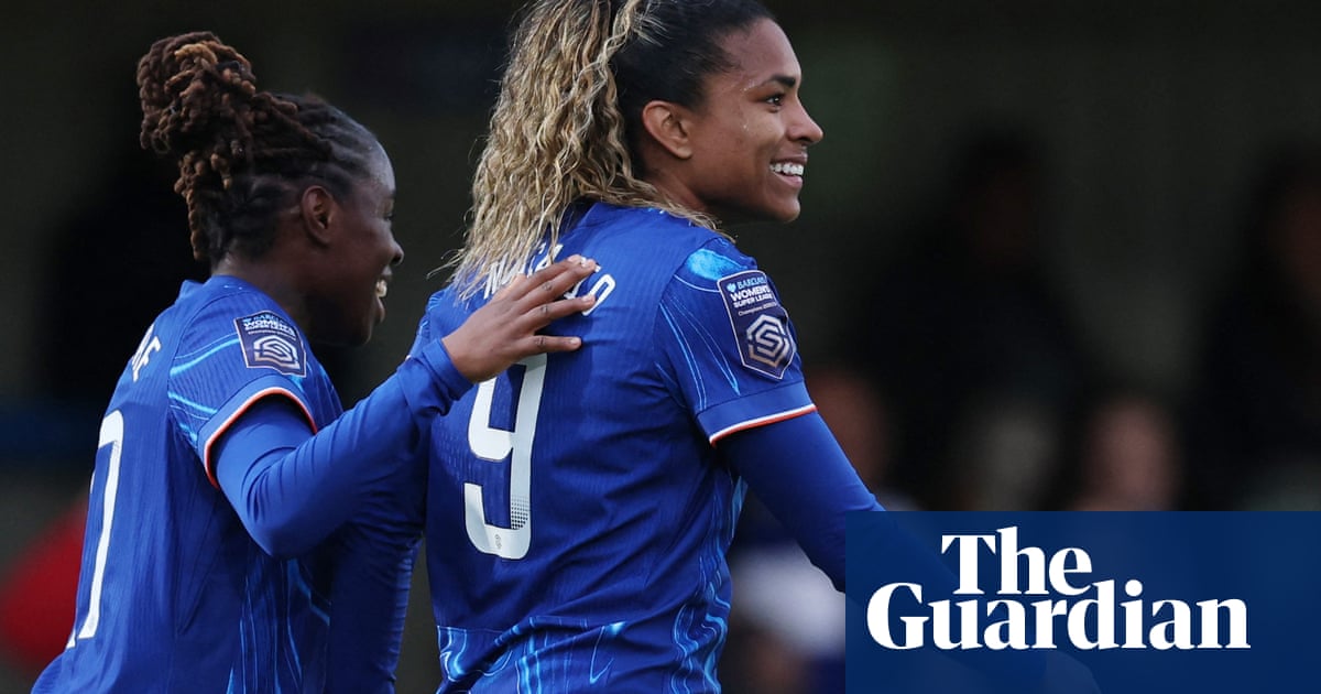 Macario's double breaks Crystal Palace to put Chelsea on cusp of WSL title