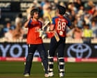 England defeat India in fourth men’s T20 cricket international – live