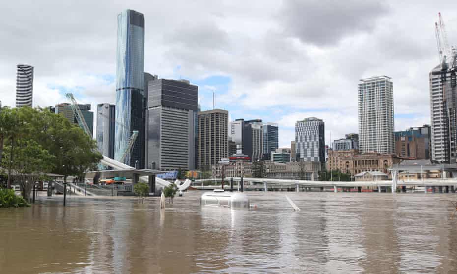 Australia’s 2022 floods have seen Brisbane’s Southbank hit by a ‘rain bomb’. Hotter atmospheric conditions and oceans are driving much heavier rainfalls, scientists say
