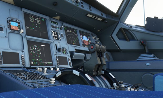 What does this button do? ... Flight Simulator