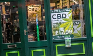 Shop selling CBD products