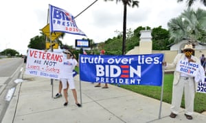 Biden supporters in Florida.
