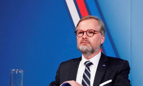 Leader of Civic Democratics (ODS) and candidate for prime minister Petr Fiala.