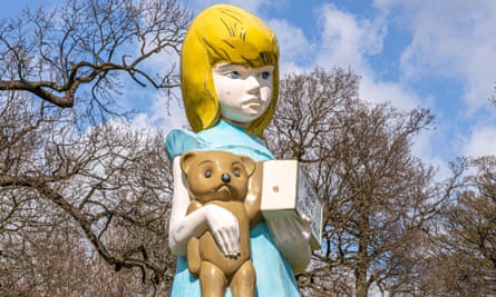 An exhibit at the Yorkshire Sculpture Park