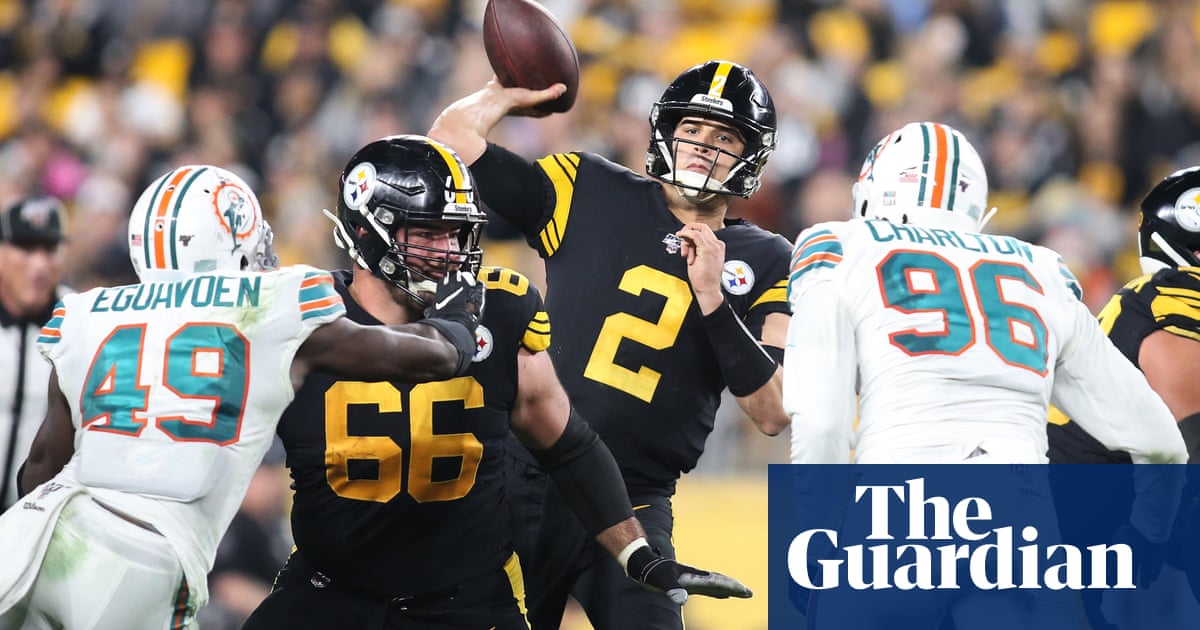 Slow-starting Steelers rally from two scores down to keep Dolphins winless