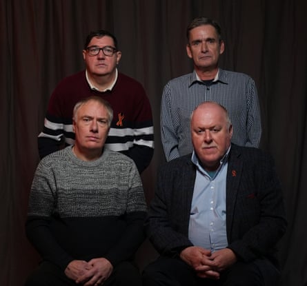 Four survivors of the infected blood scandal