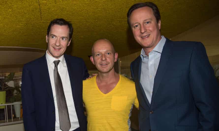 David Cameron attended the launch party for Steve Hilton’s book.