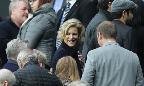 Amanda Staveley attended Newcastle’s match against Liverpool earlier this season.