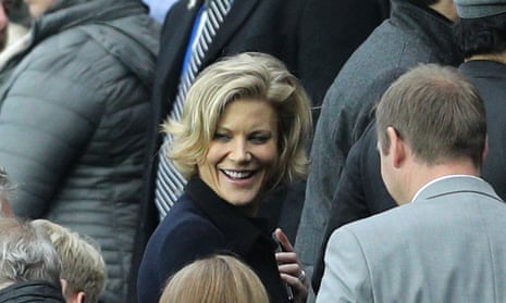 Amanda Staveley watched Newcastle United play Liverpool at St James’ Park in October last year. 