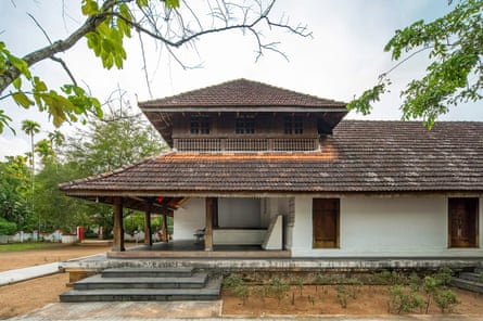 A renovated tharavad.