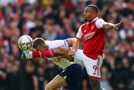 Liverpool v Brighton, Crystal Palace v Chelsea: clockwatch – live! | Soccer 16 Gabriel Jesus and Eric Dier