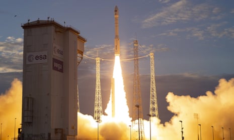 Launch of ESA’s Earth Explorer Aeolus satellite