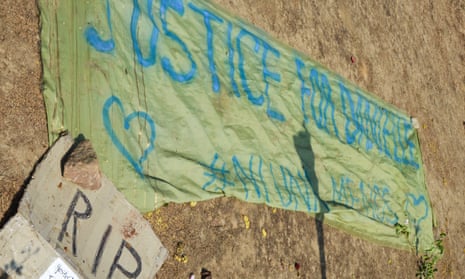 Site where prayer ceremony for Danielle McLaughlin was held in Goa.