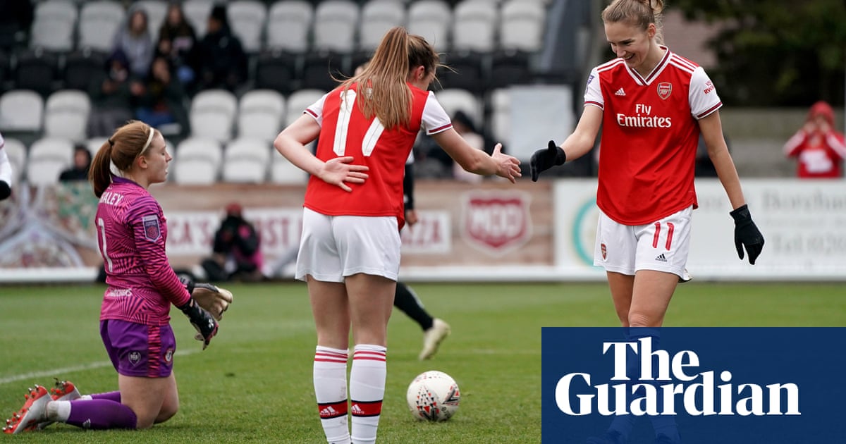 WSL: Arsenal’s Vivianne Miedema hits six in record 11-1 rout of Bristol City