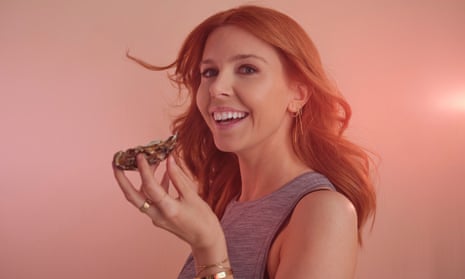 Stacey Dooley with oyster