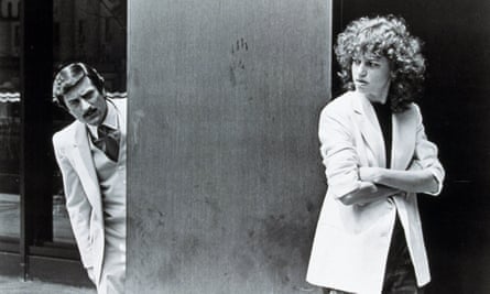 Sandra Bernhard with Robert De Niro in 1982’s The King of Comedy