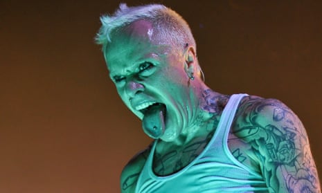 Keith Flint of The Prodigy