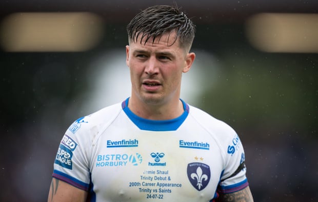 Jamie Shaul on his debut for Wakefield Trinity.