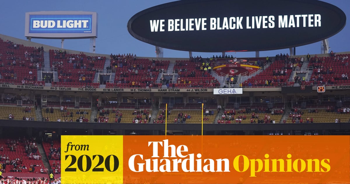 The boos at the NFL opener show what many in white America think of ...