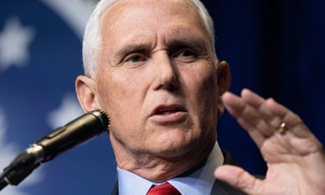 Mike Pence said he wasn’t sure that he and Donald Trump will ever see ‘eye to eye’ on the 6 January Capitol attack. 