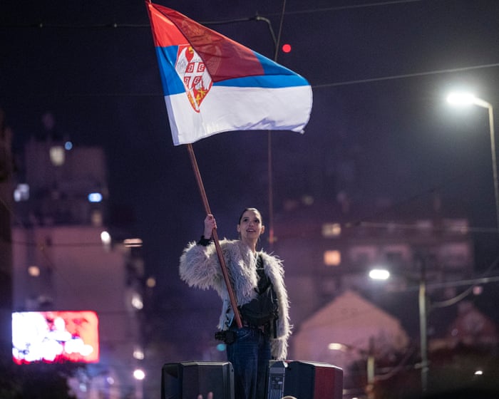 ‘It’s the smell of freedom’: Belgrade cleans up after Student List triumph