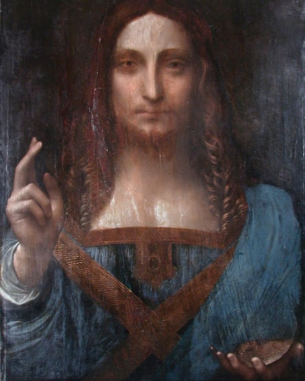 Most expensive ever … Salvator Mundi fetched $450m.