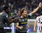 Inter rally to victory over Udinese, match Roma at Serie A summit