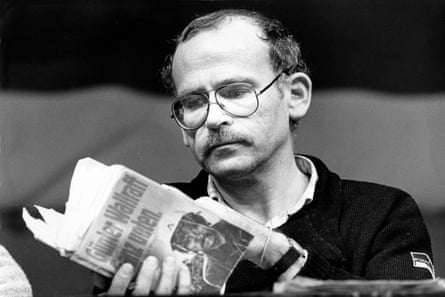 Guenter Wallraff reading from his book Ganz Unten.