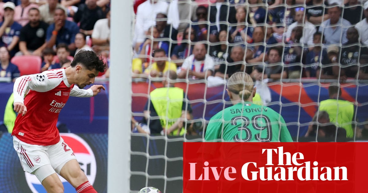 Paris Saint-Germain v Arsenal: Champions League final – live