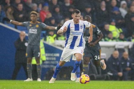 Pascal Gross in action for Brighton.
